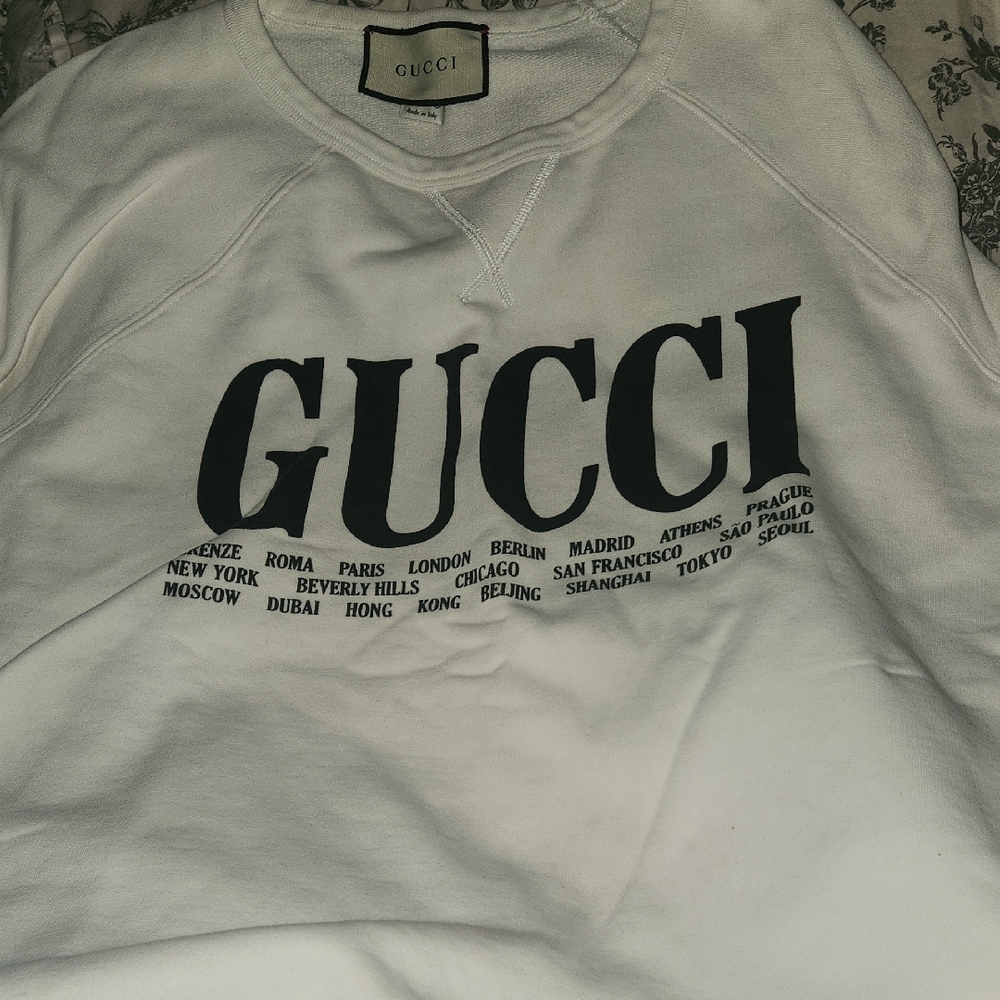 Gucci White Men's Sweater